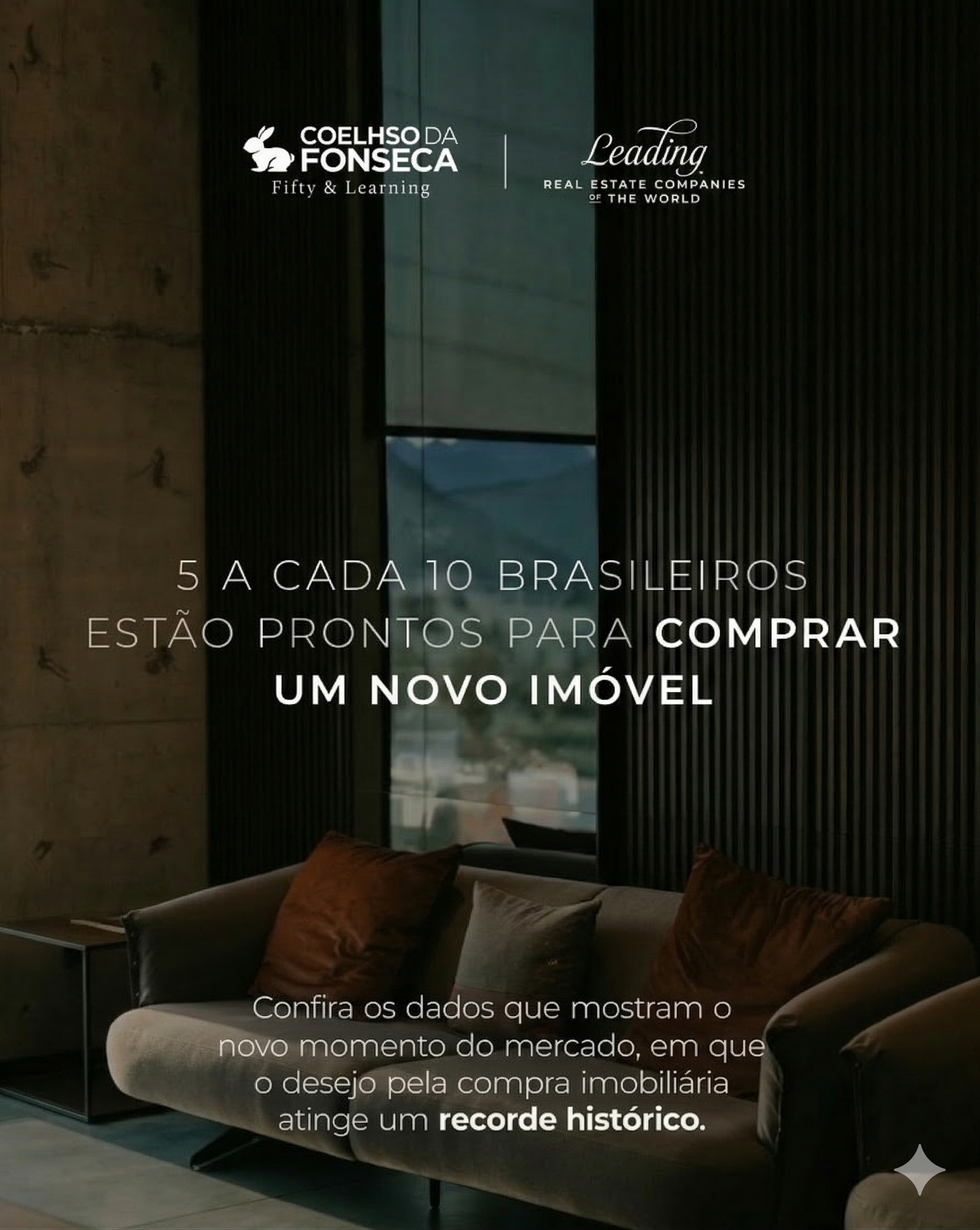 5 em cada 10 brasileiros estão prontos para comprar um novo imóvel