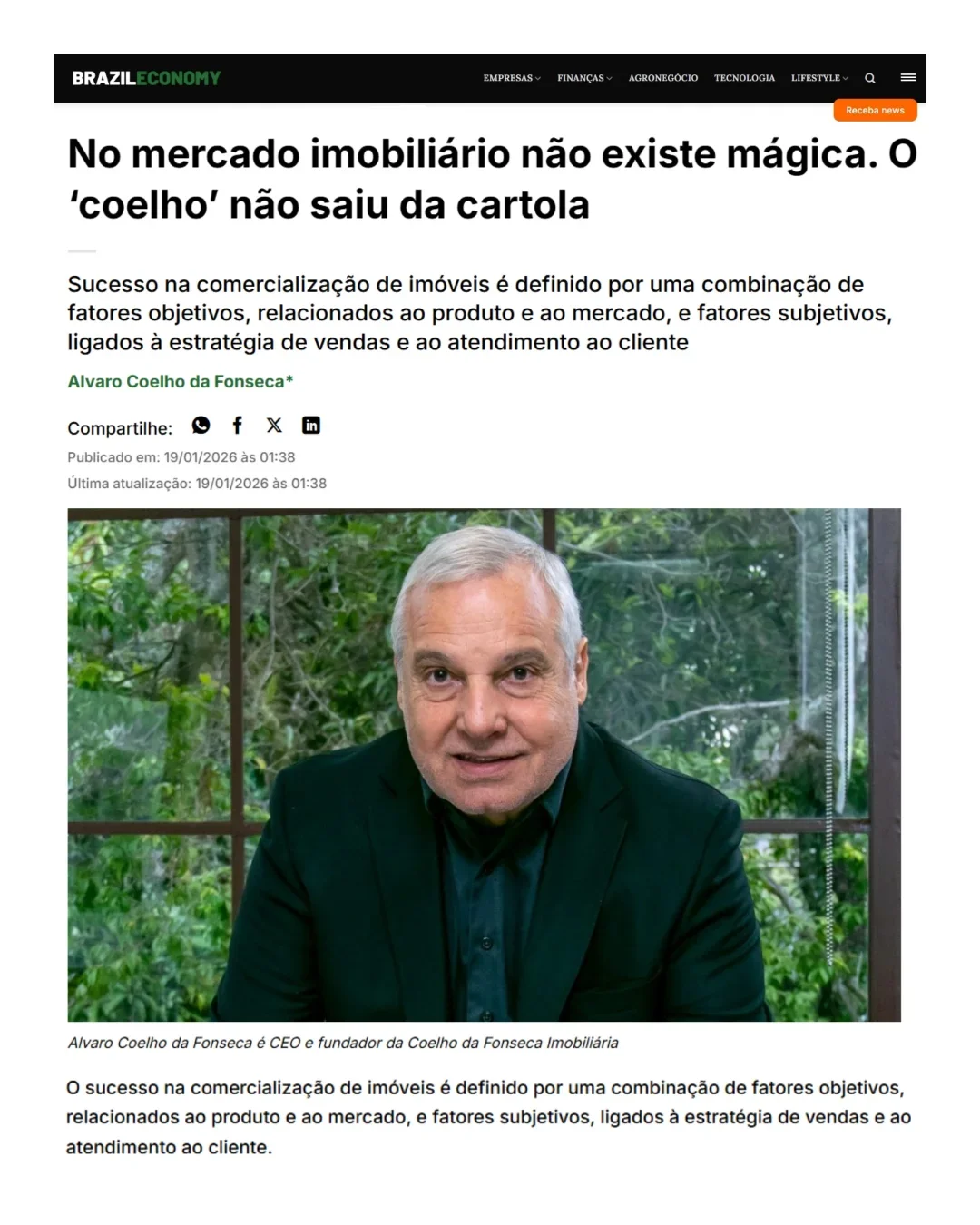 Brazil Economy: o ‘coelho’ não saiu da cartola