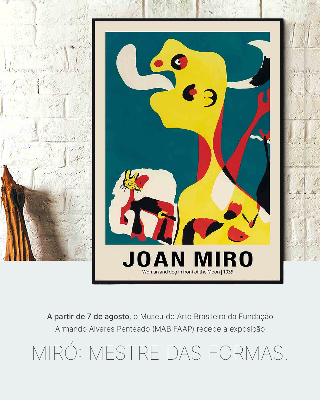 Miró: Mestre das Formas no MAB FAAP