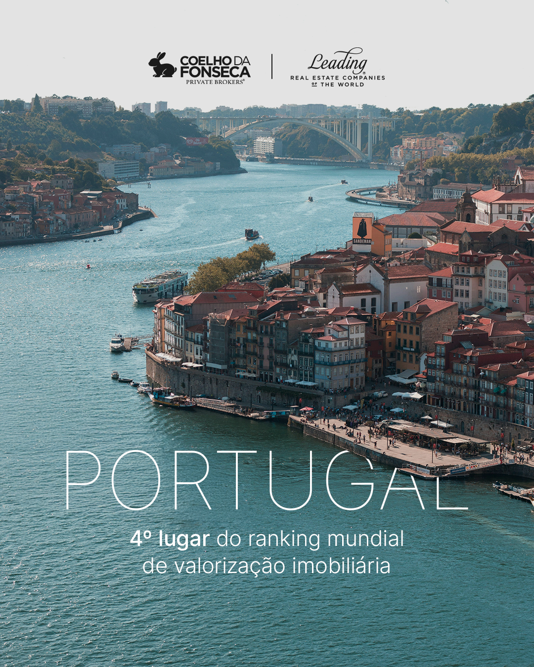 Portugal: 4º lugar no ranking mundial de valorização imobiliária