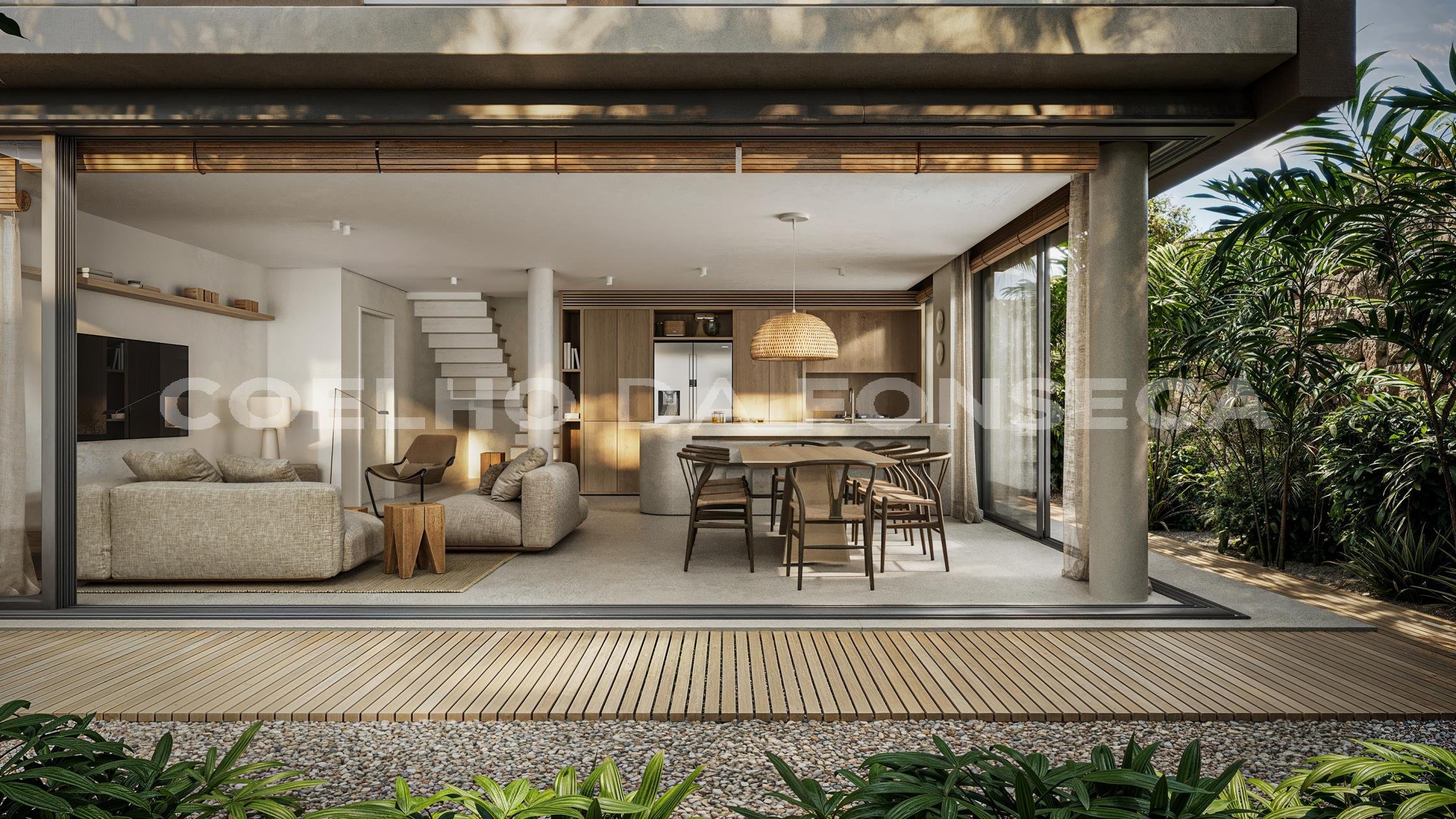 Sala de Estar e Jantar