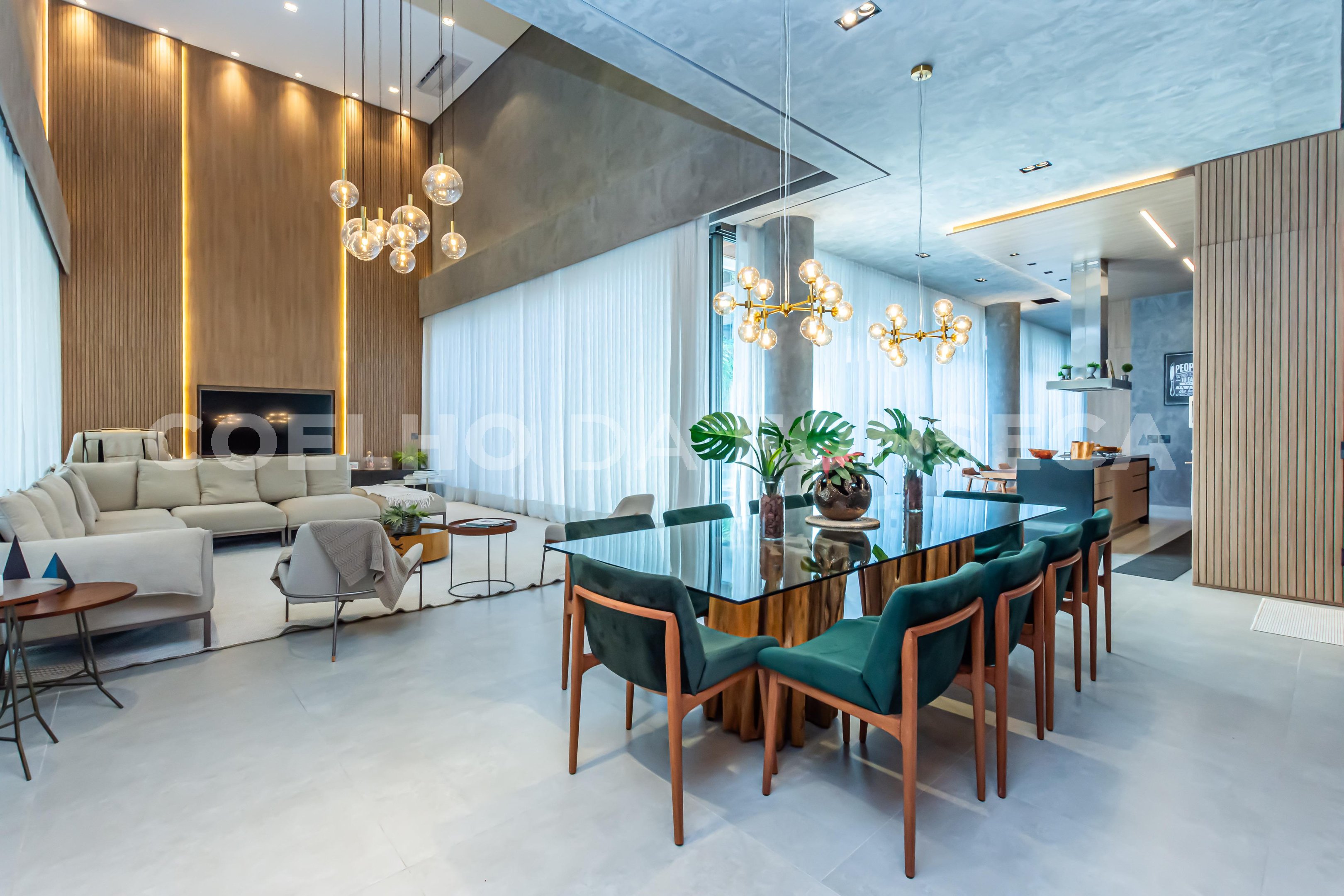 Sala de Estar e Jantar