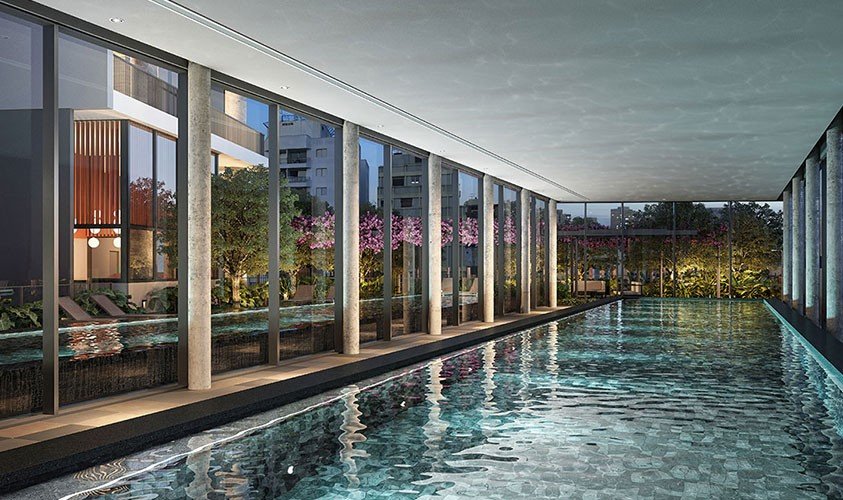 Perspectiva da Área de Lazer