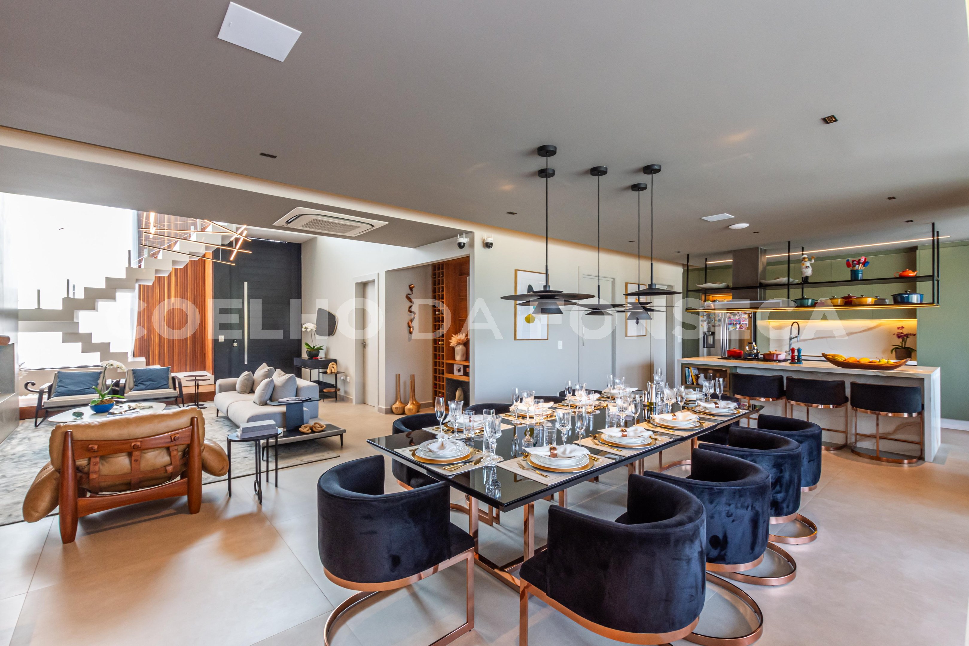 Sala de Estar e Jantar