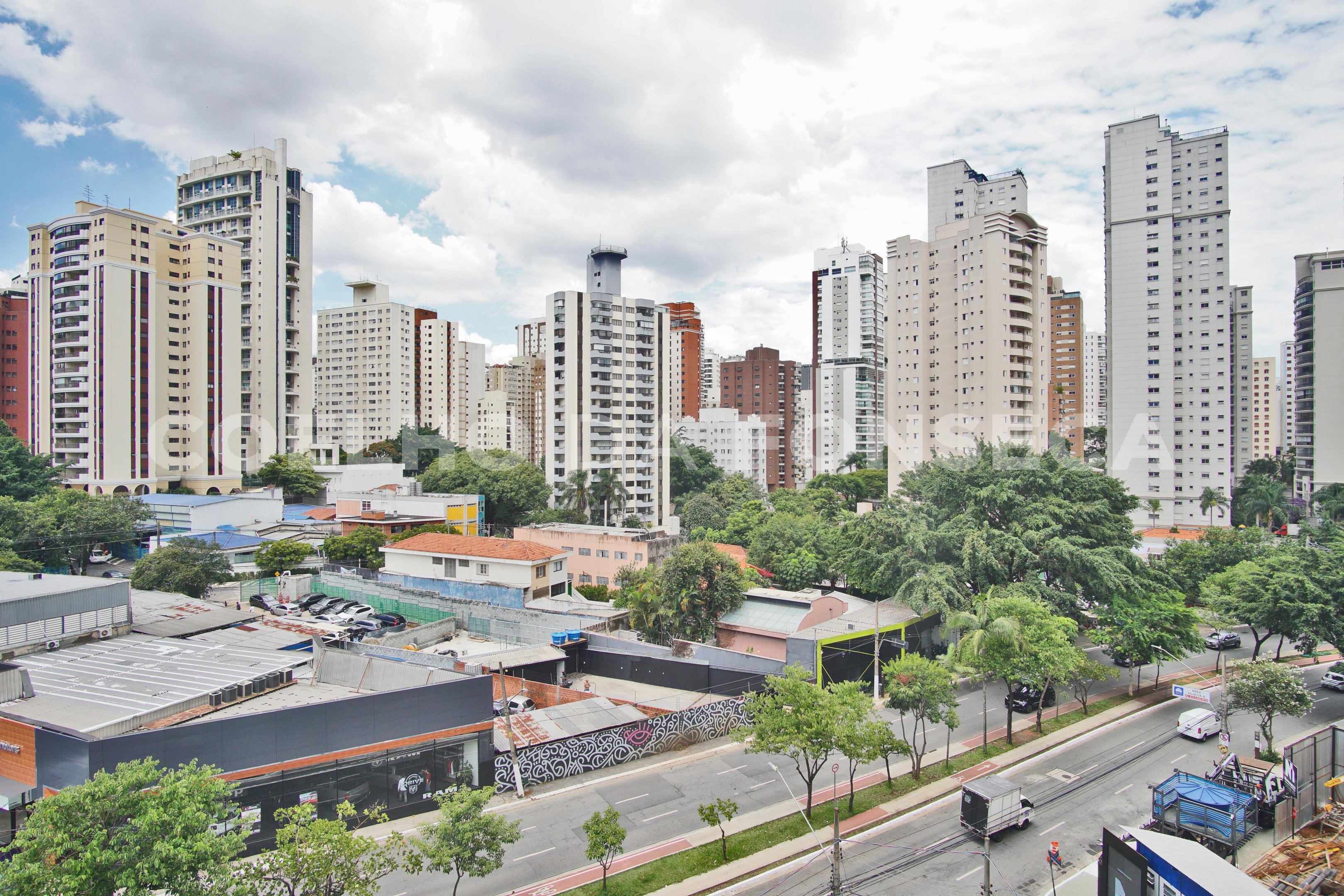 Perspectiva da varanda