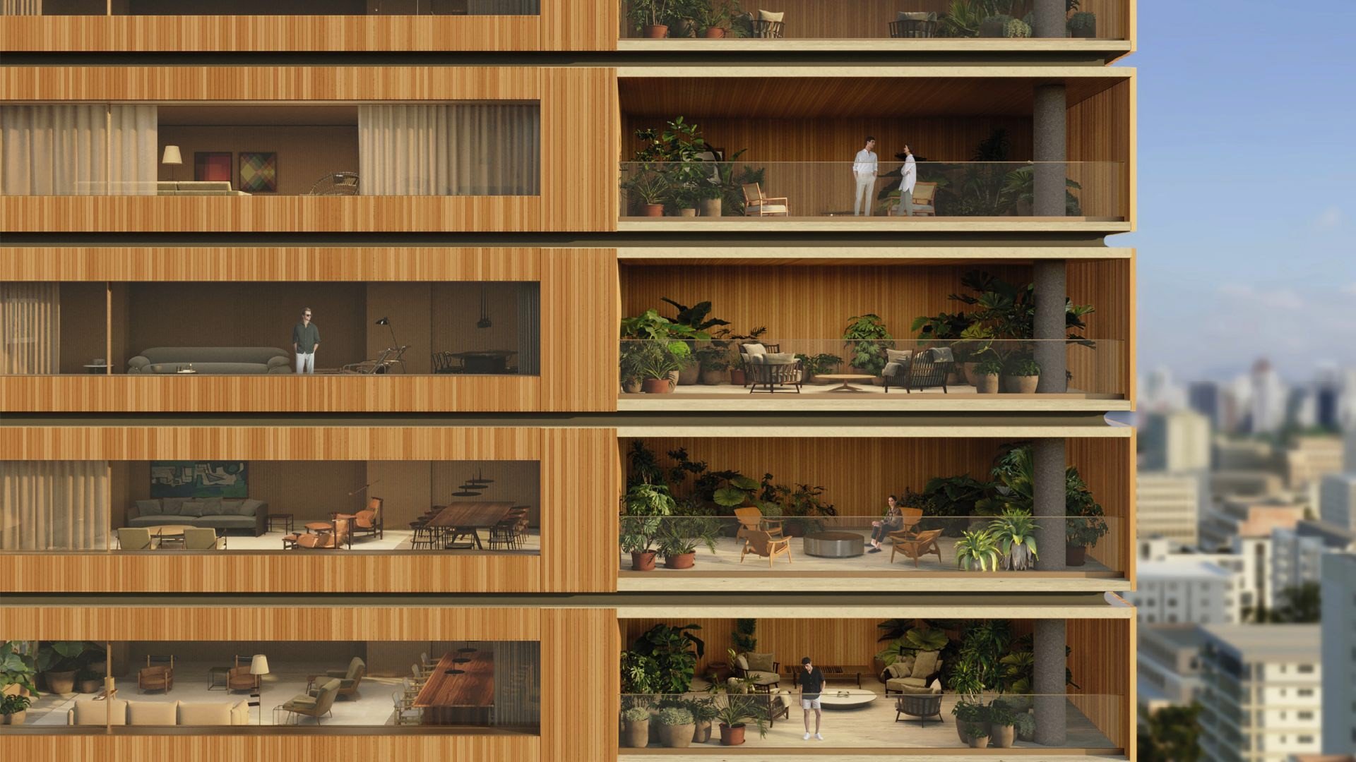 Perspectiva Artística da Fachada