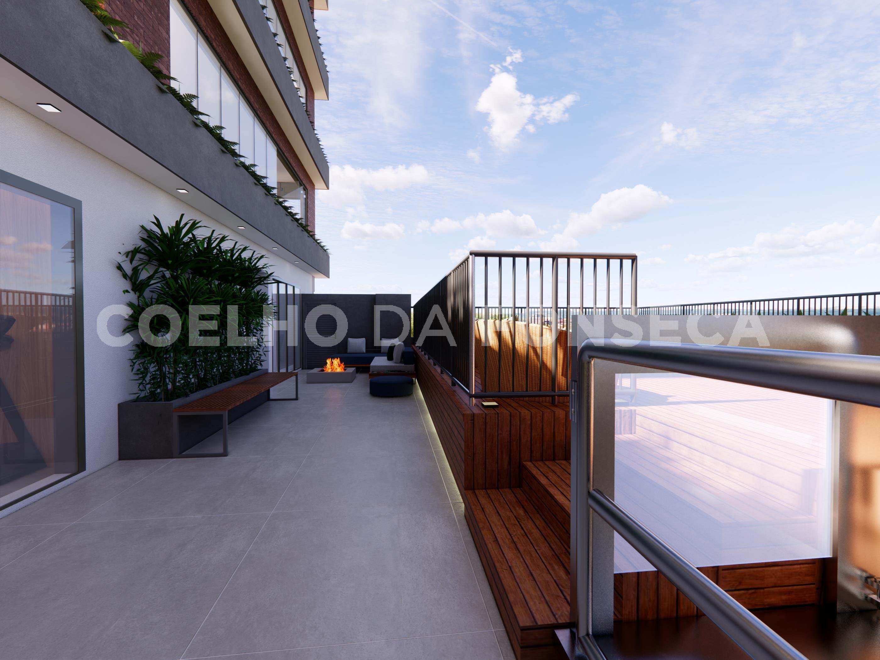 Perspectiva da Área de Lazer