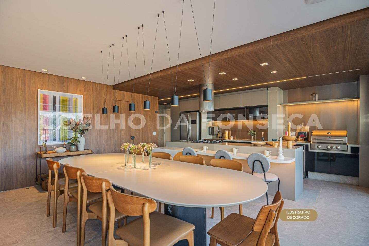 Sala de Estar e Jantar