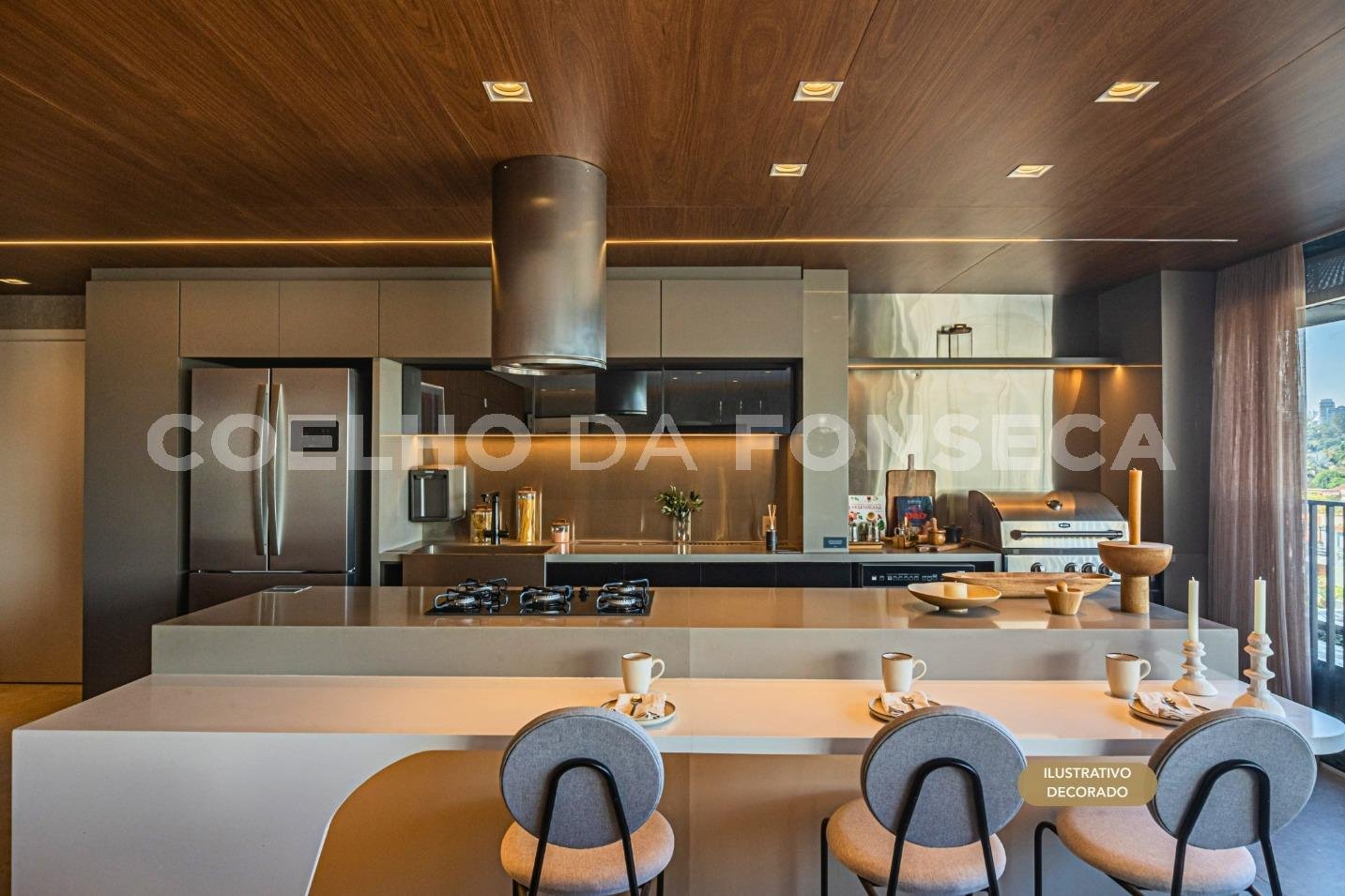 Sala de Estar e Jantar