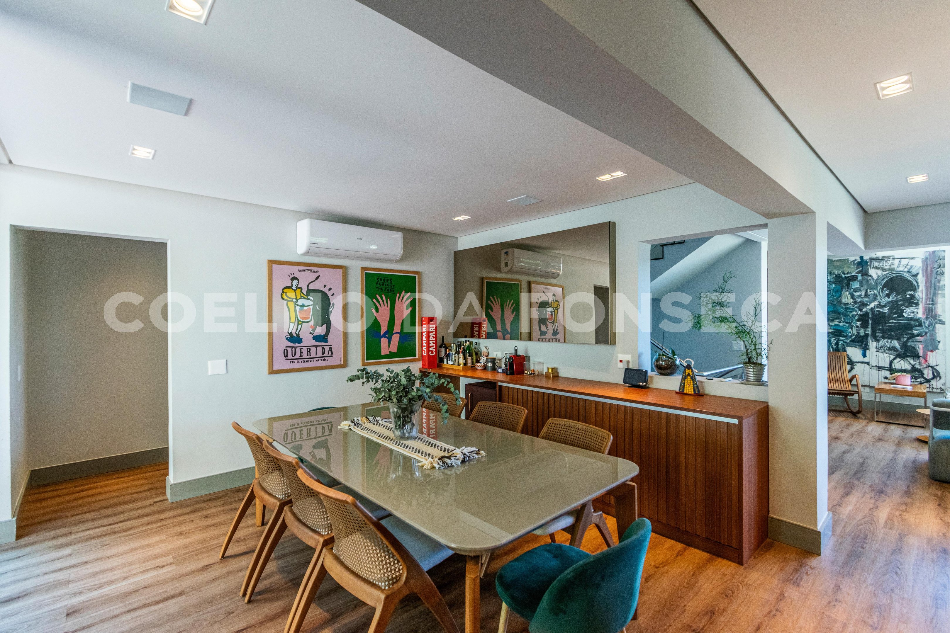 Sala de Estar e Jantar