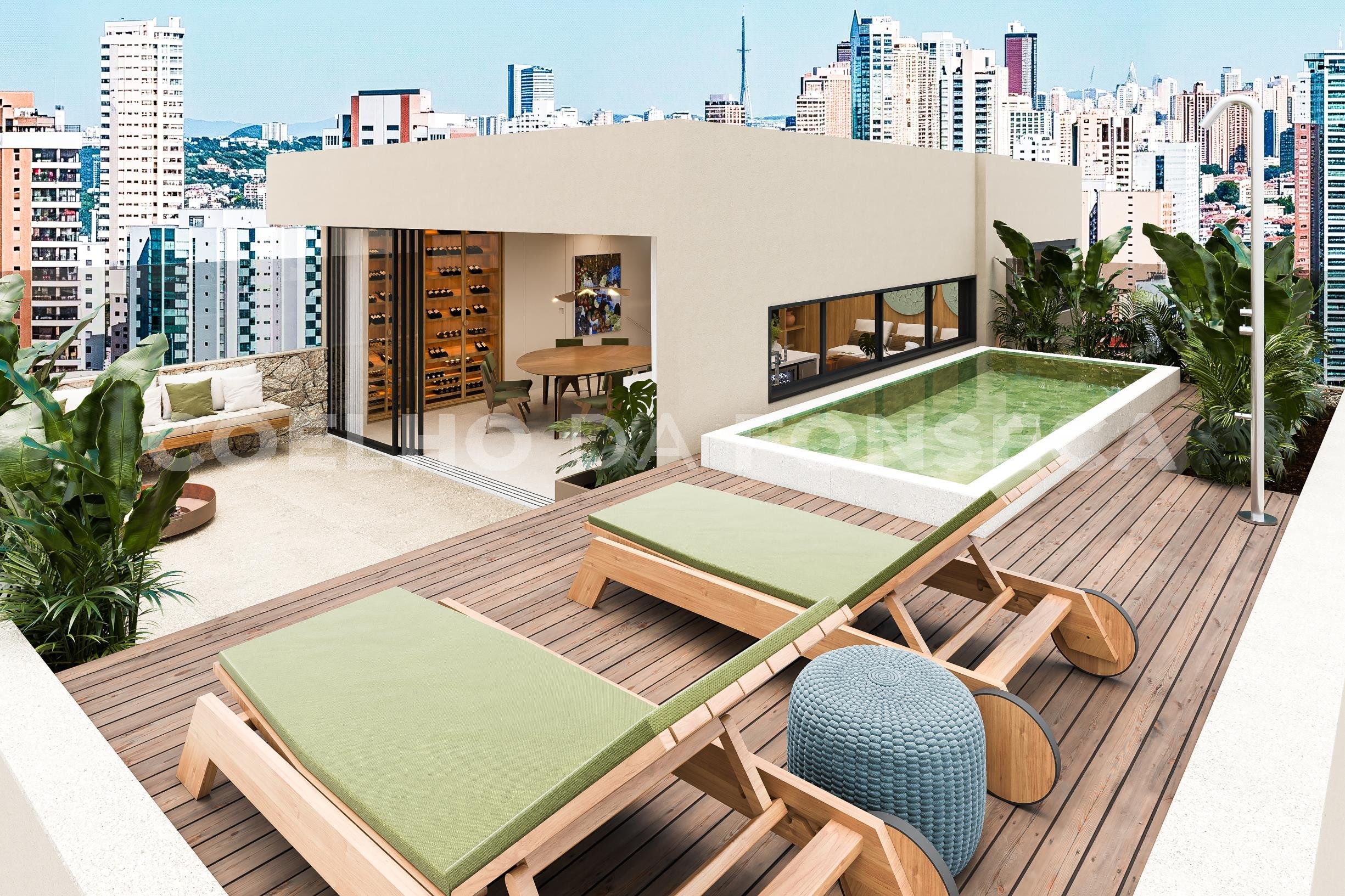 Piscina da Cobertura