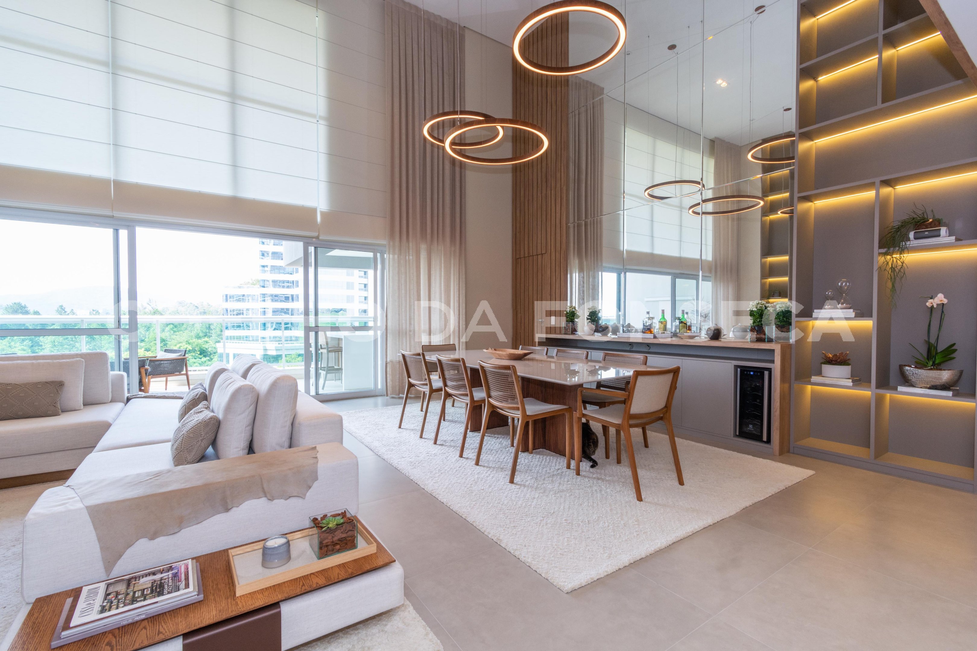 Sala de Estar e Jantar