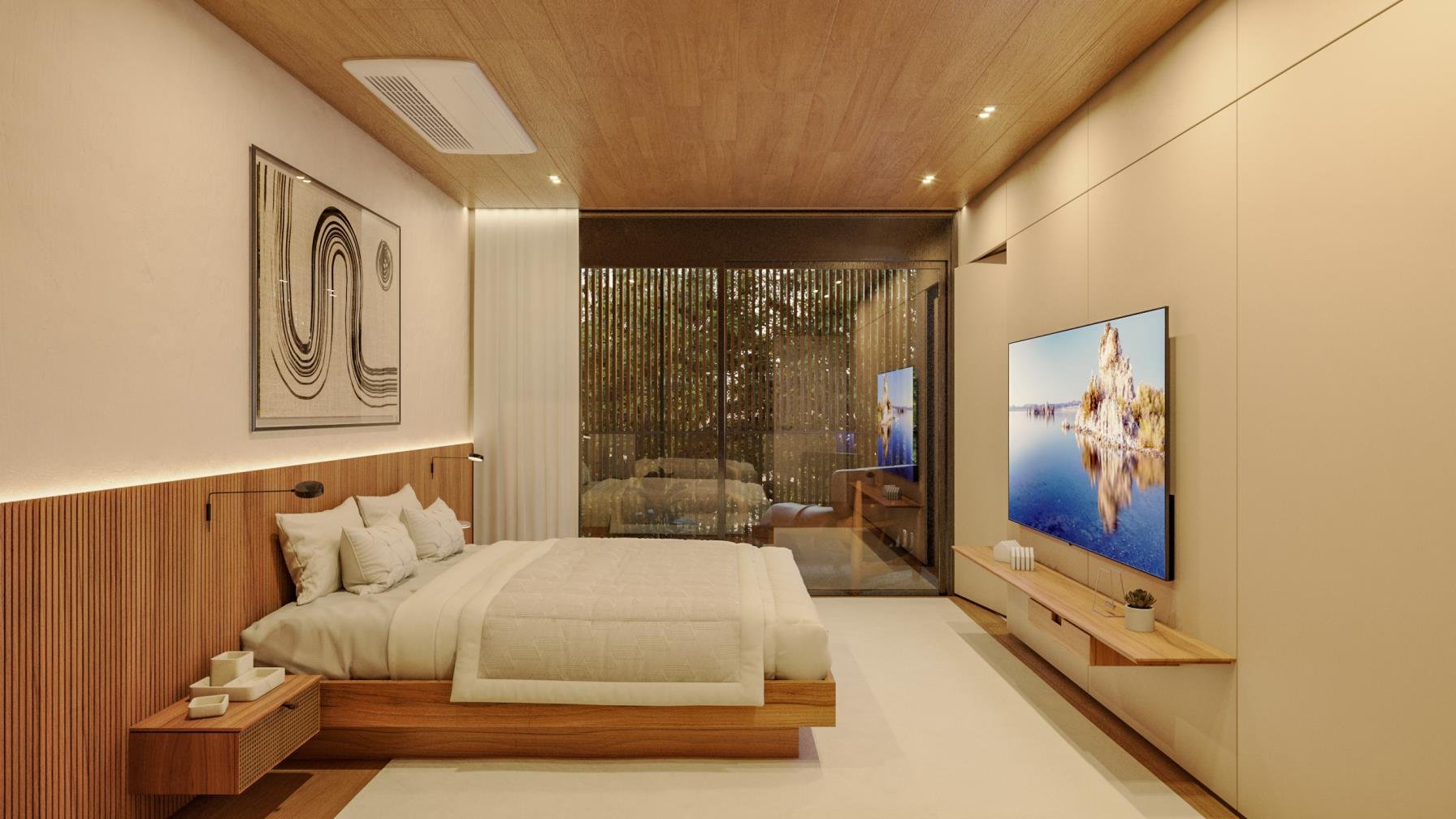 Perspectiva do Living