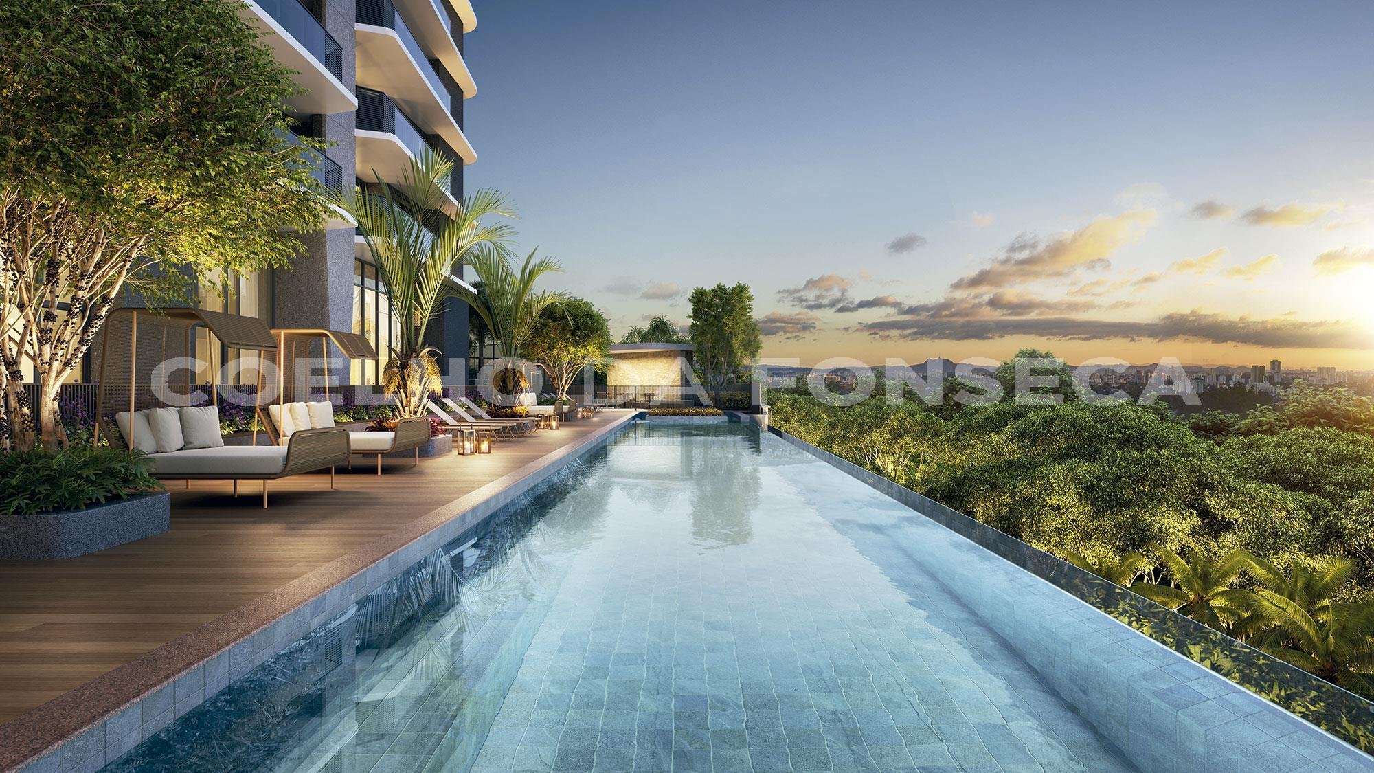 Perspectiva da área de lazer 1