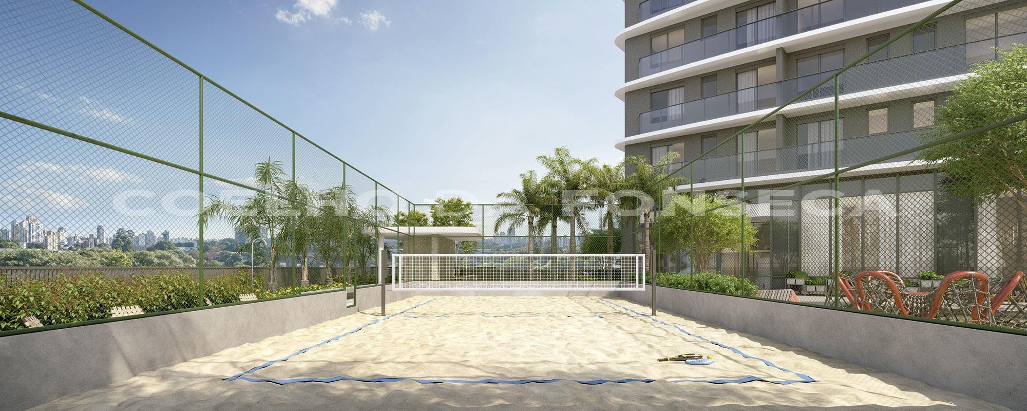 Perspectiva da Área de Lazer