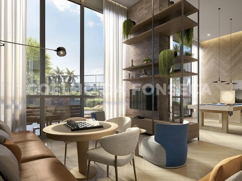 Perspectiva da Área de Lazer