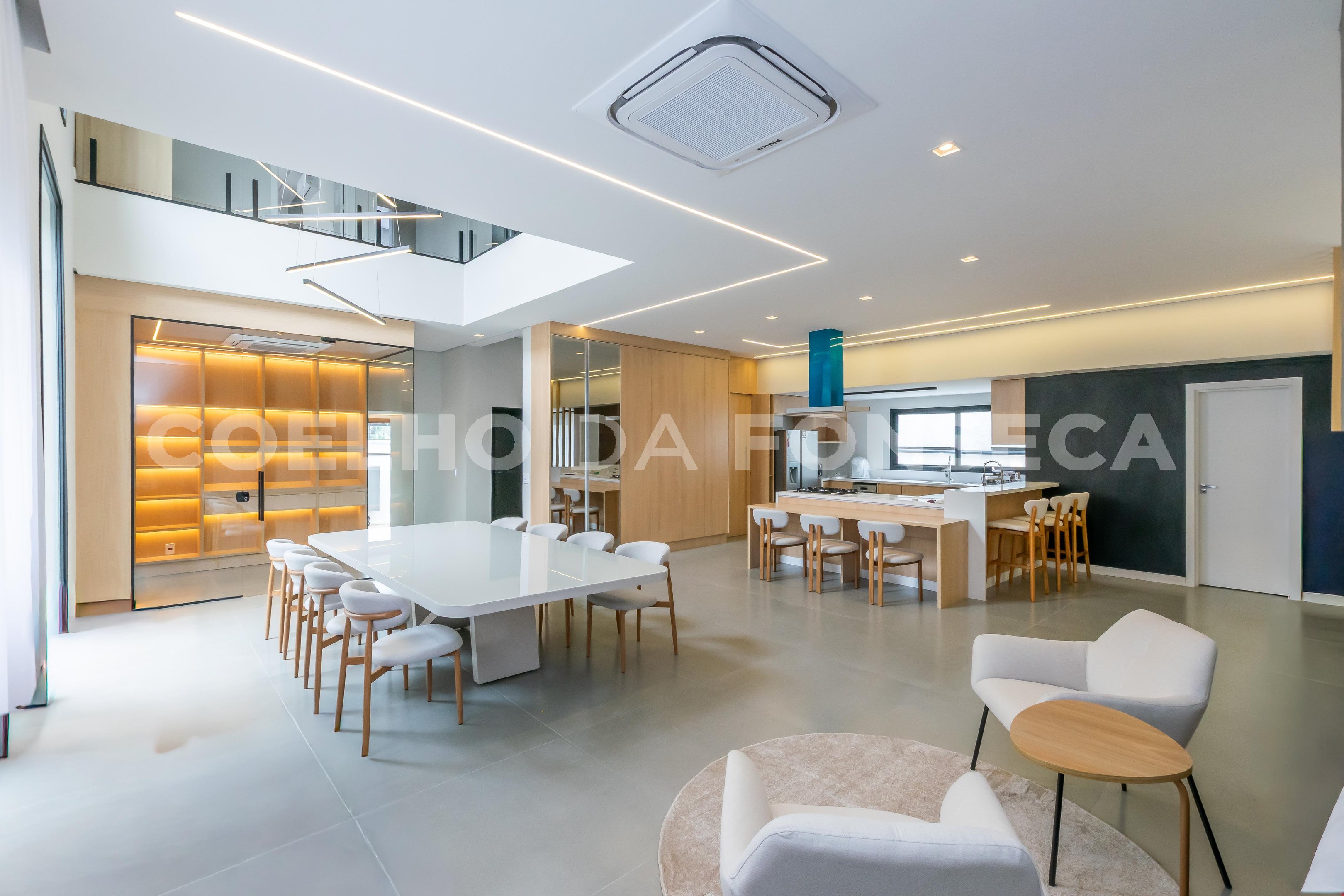 Sala de Estar e Jantar