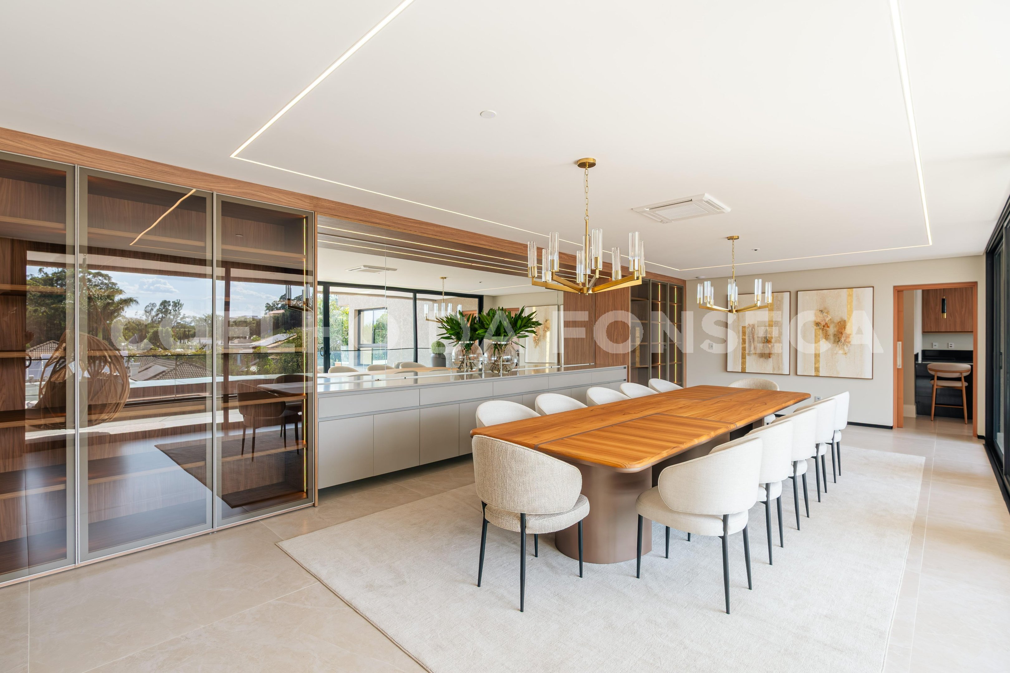 Sala de Estar e Jantar