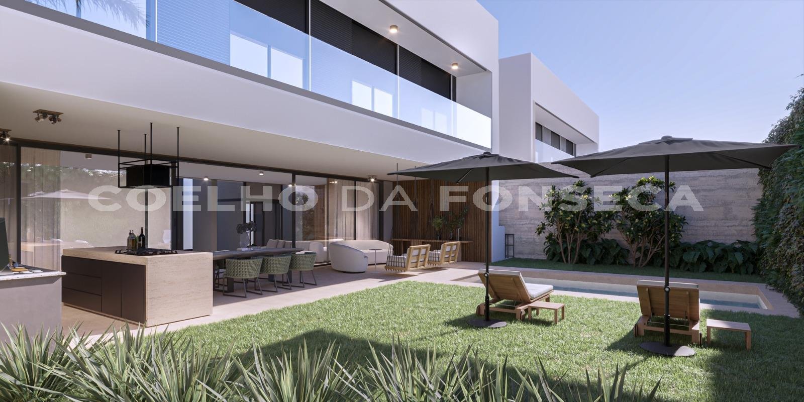 Perspectiva da Área de Lazer