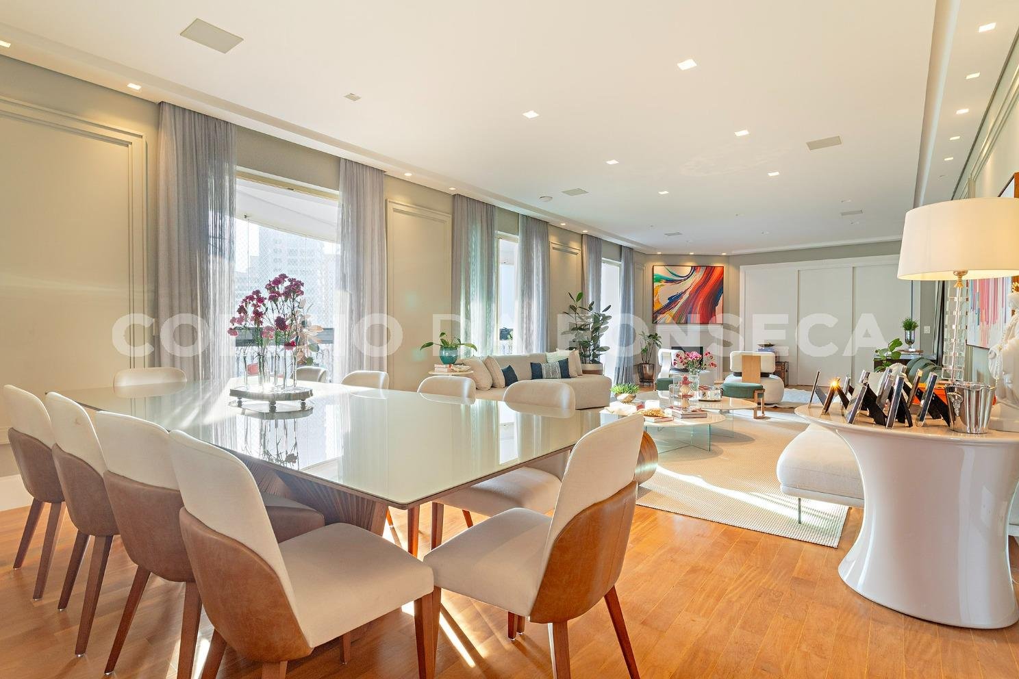 Sala de Estar e Jantar