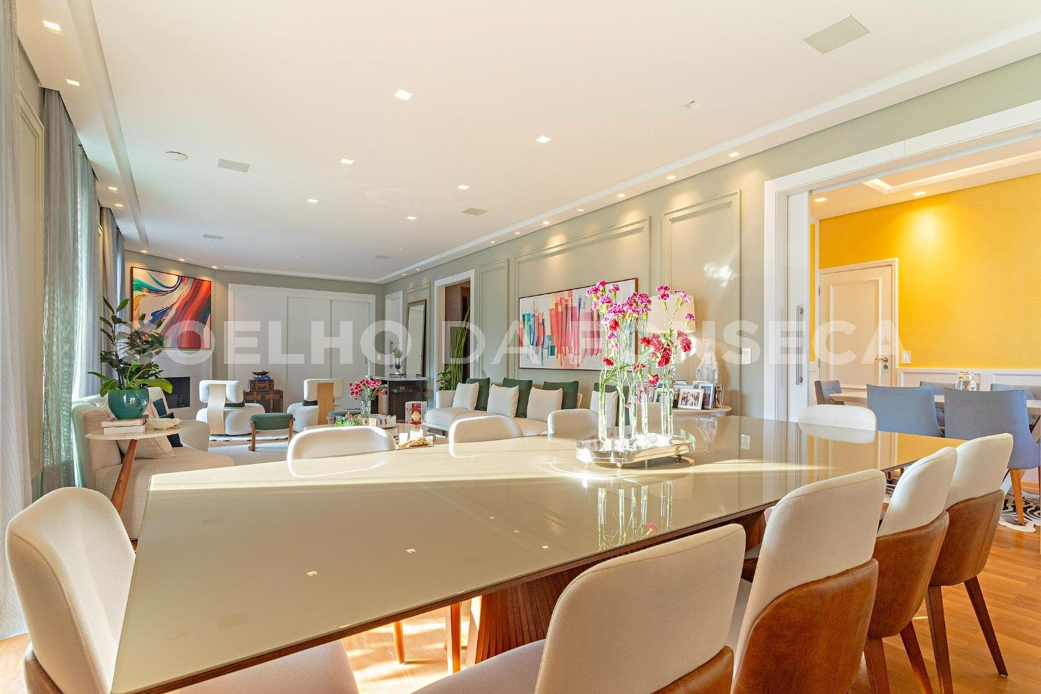 Sala de Estar e Jantar