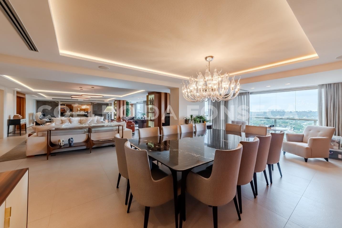 Sala de Estar e Jantar