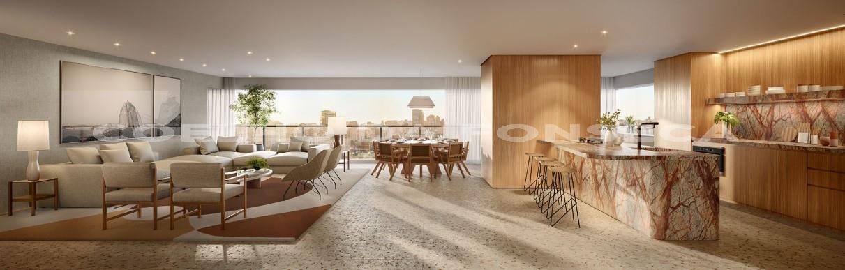 Perspectiva do Living