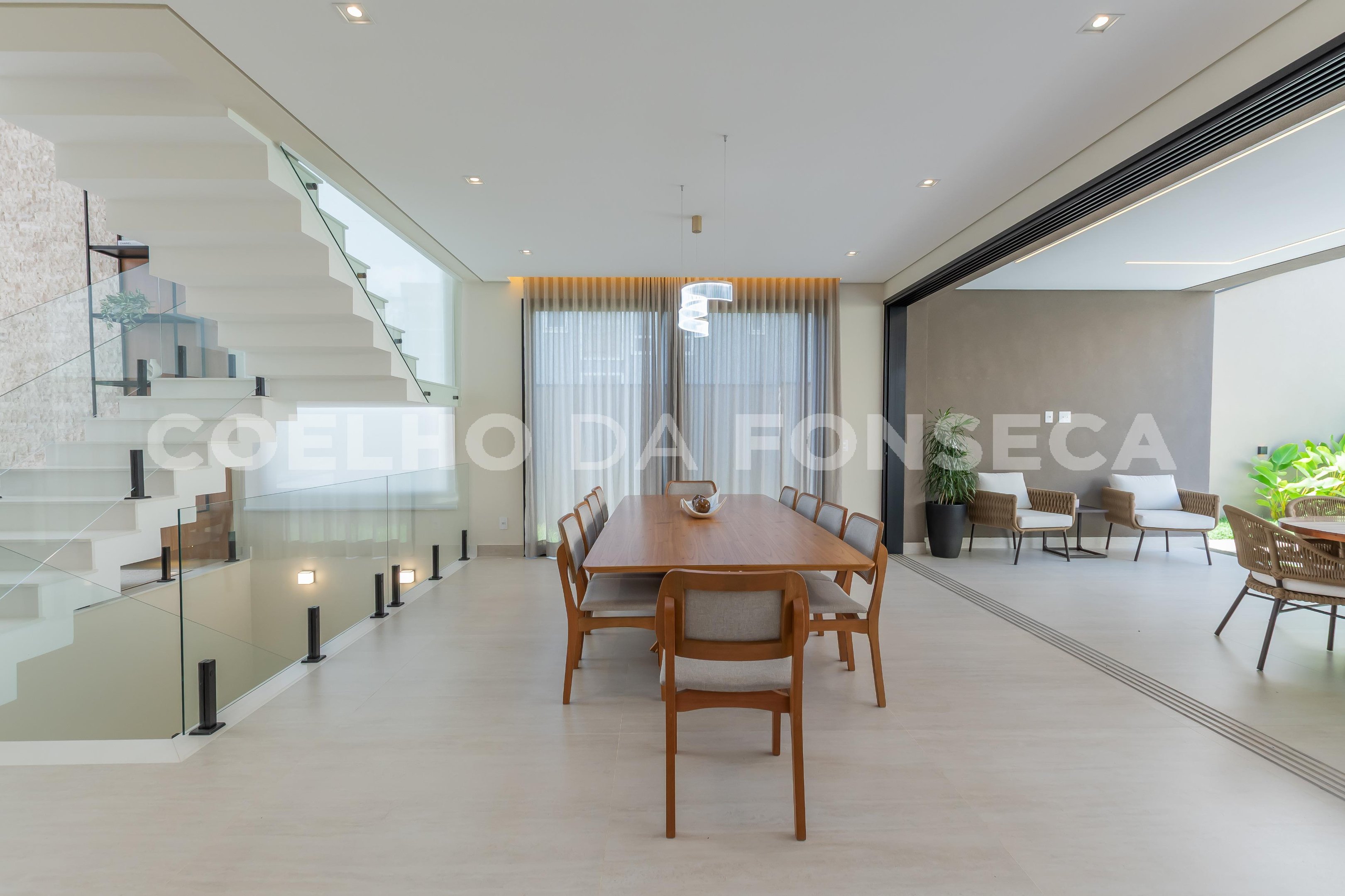 Sala de Estar e Jantar