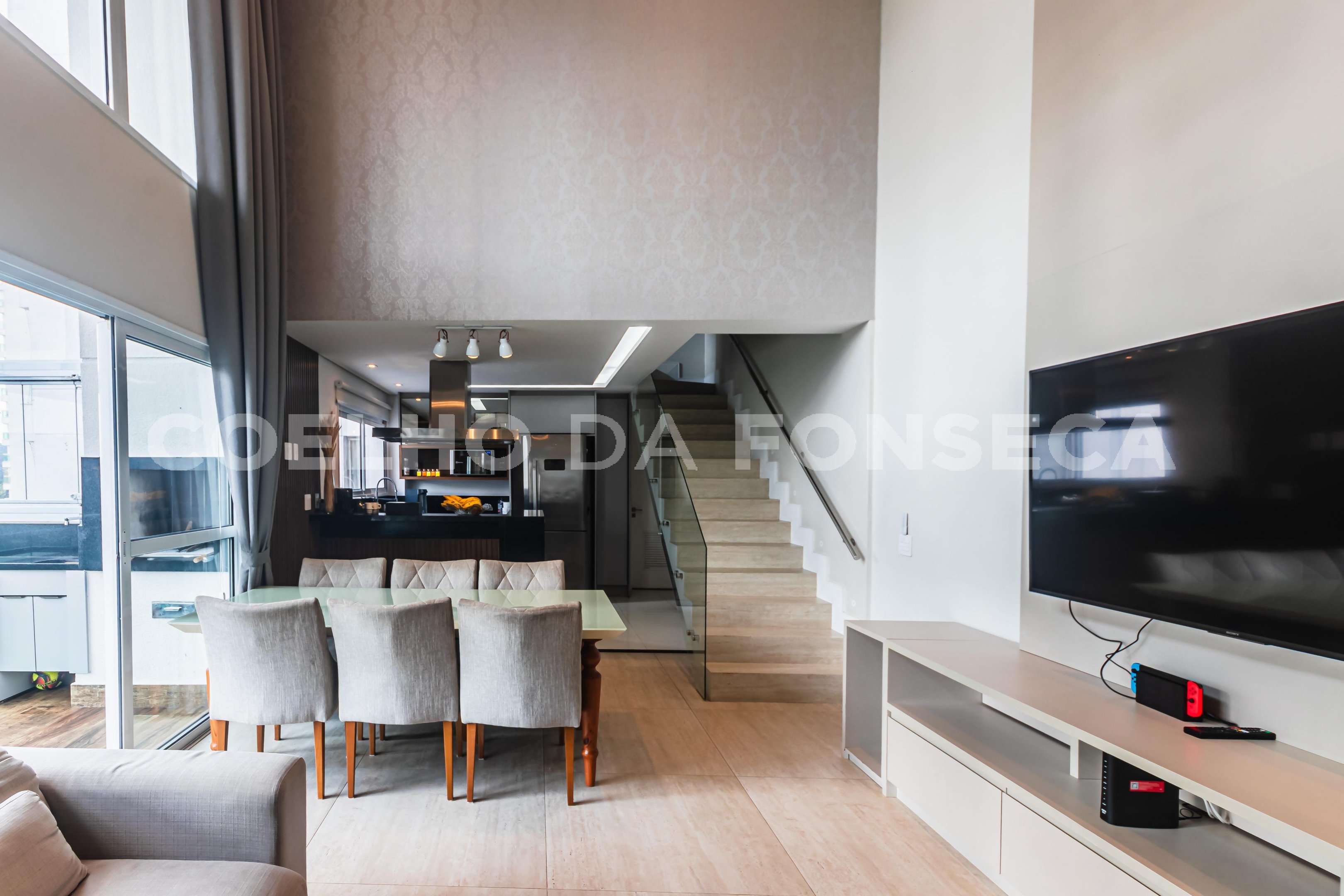 Sala de Estar e Jantar