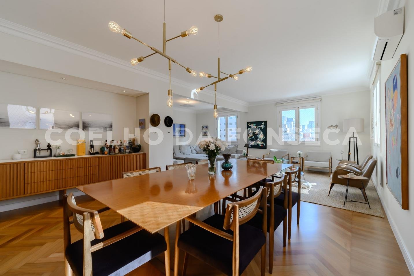 Sala de Estar e Jantar