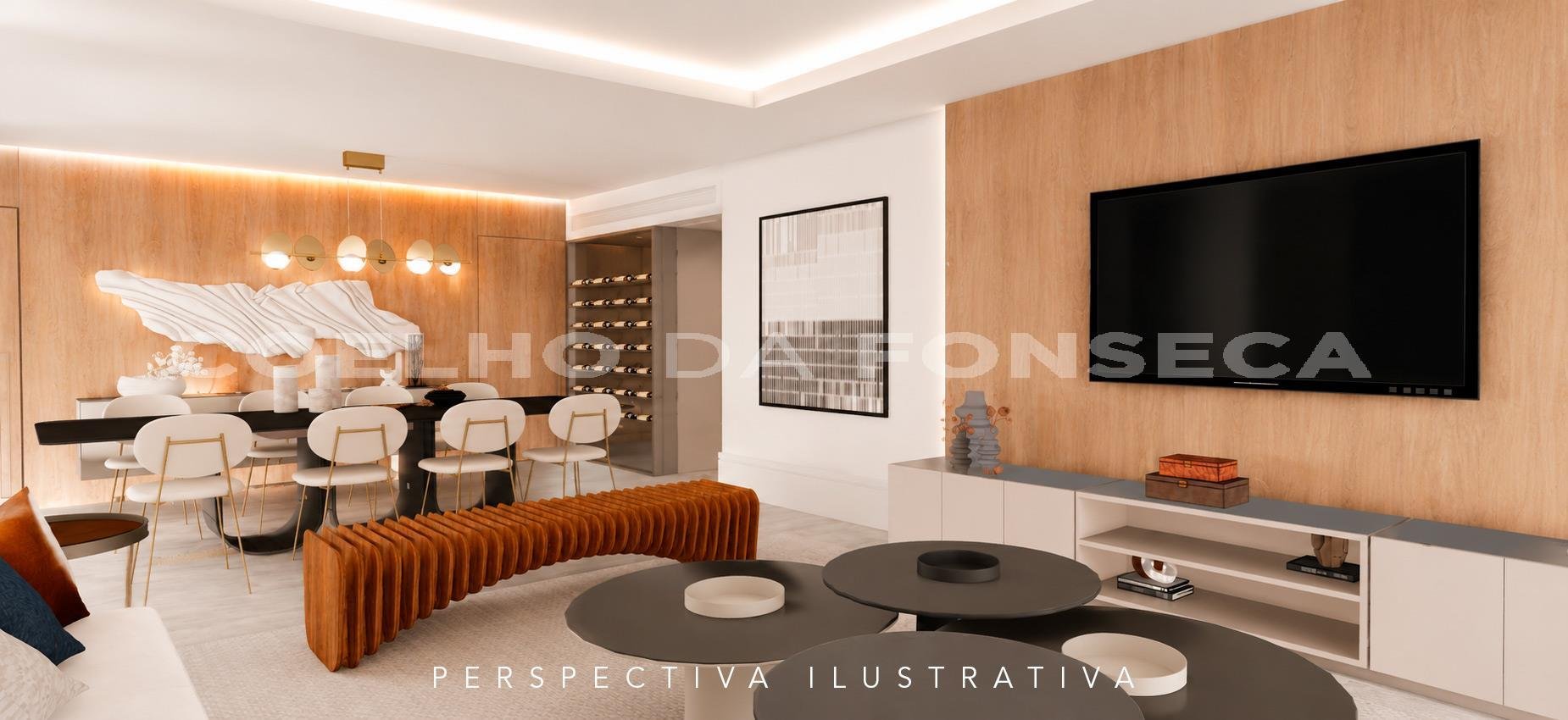 Perspectiva do Living