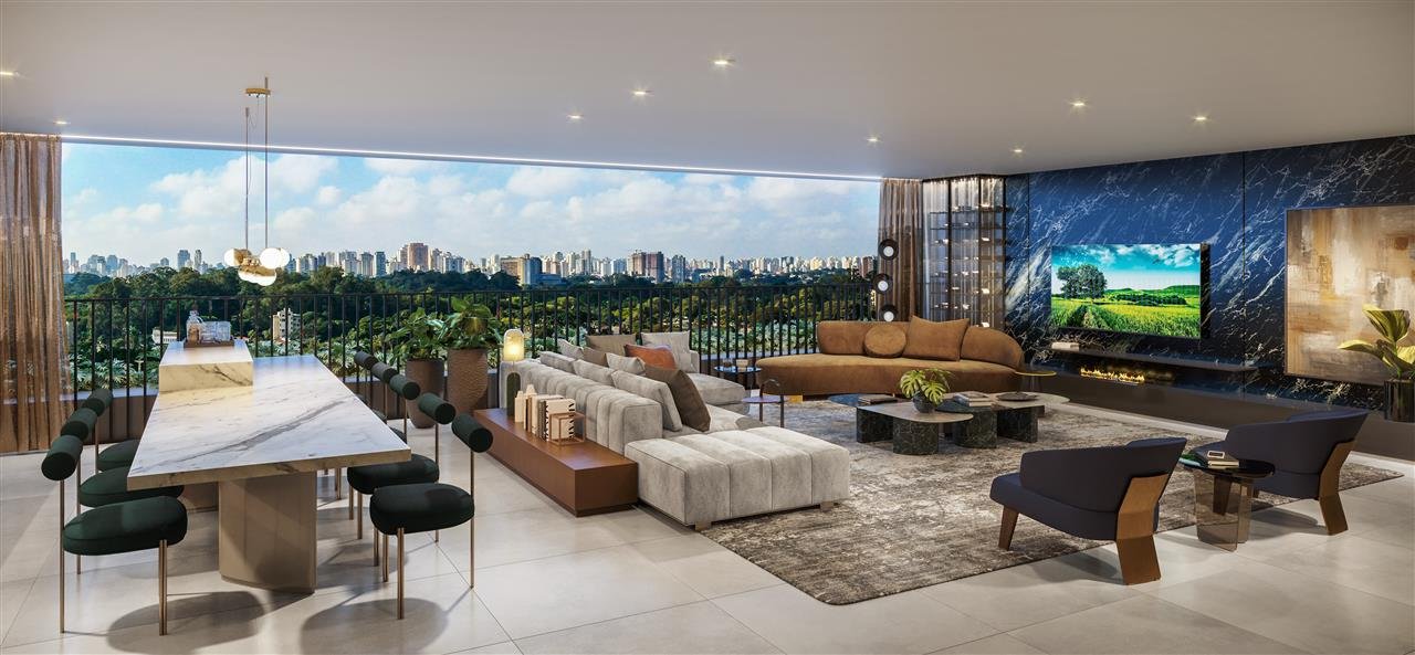 Perspectiva do Living