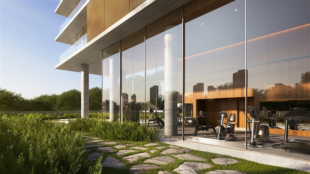 Perspectiva da Área de Lazer