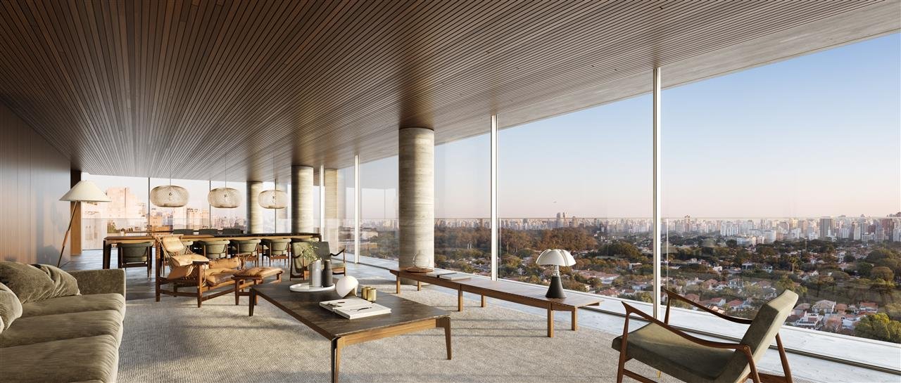 Perspectiva do Living