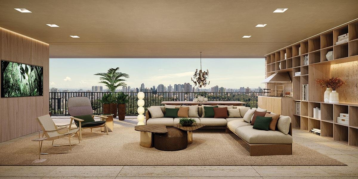 Perspectiva do Living