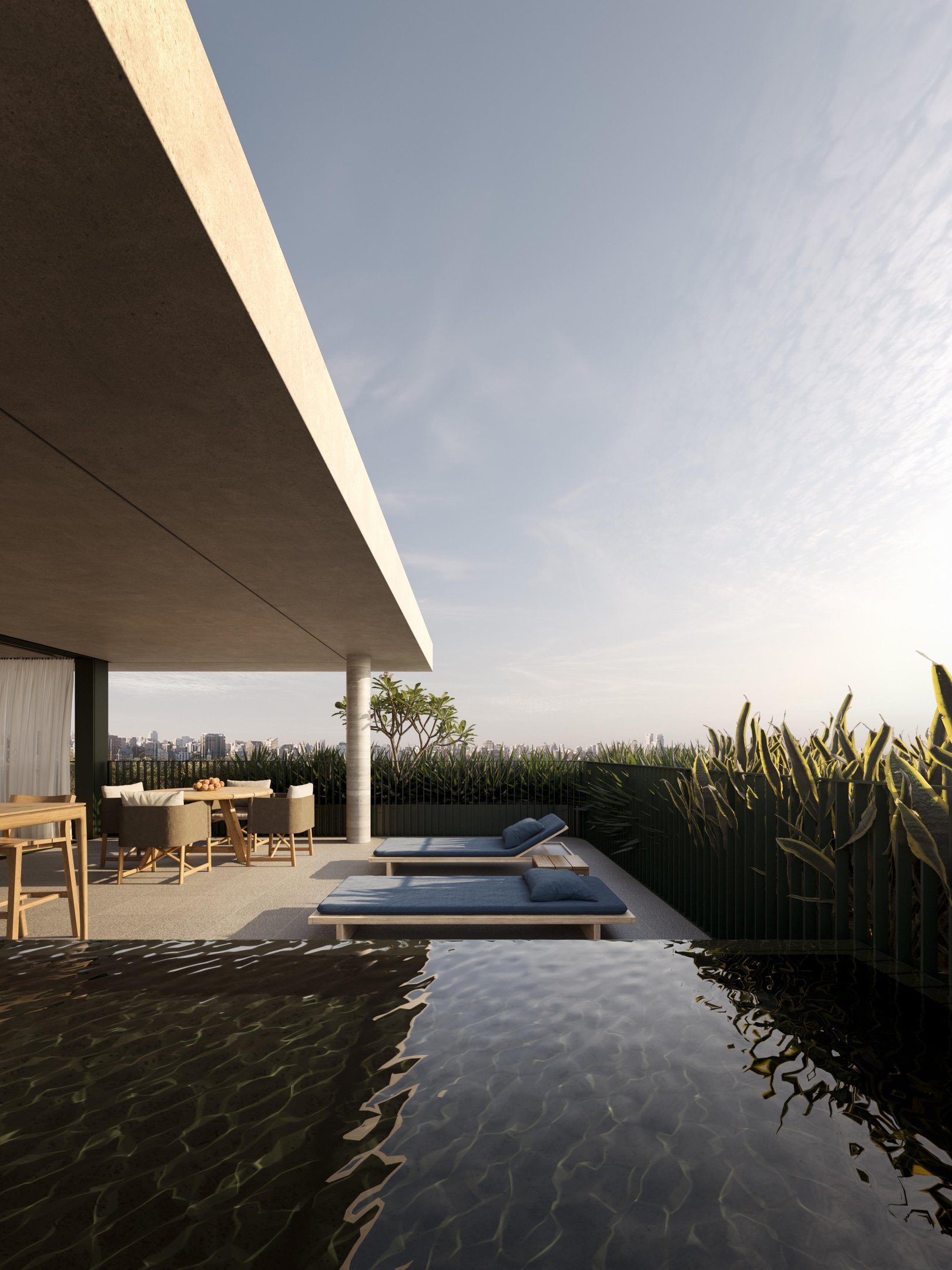 Piscina da Cobertura