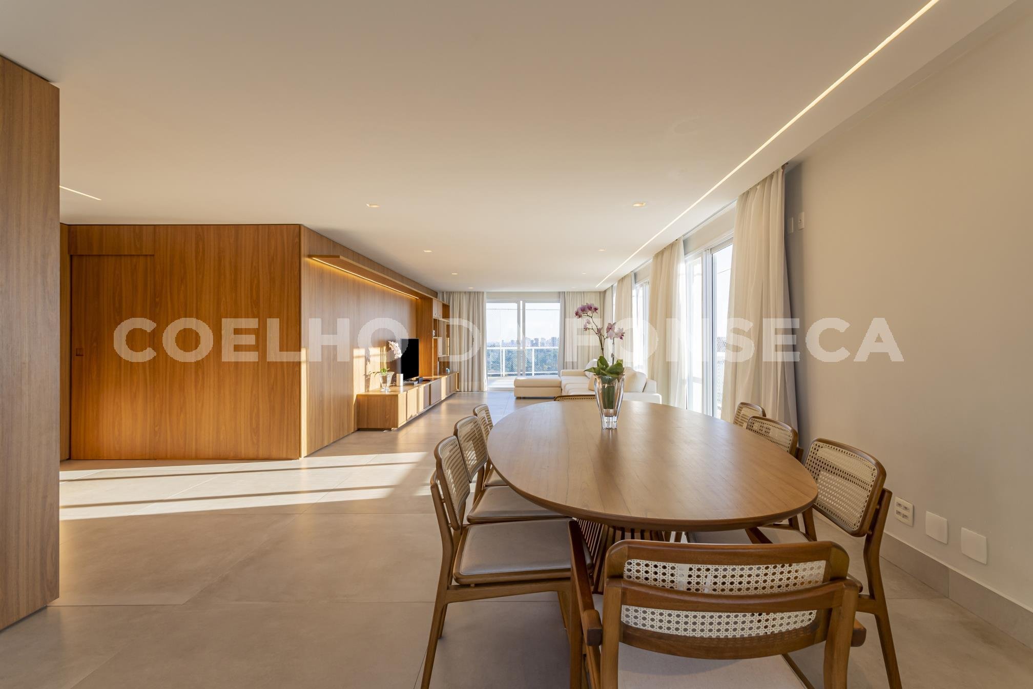 Sala de Estar e Jantar