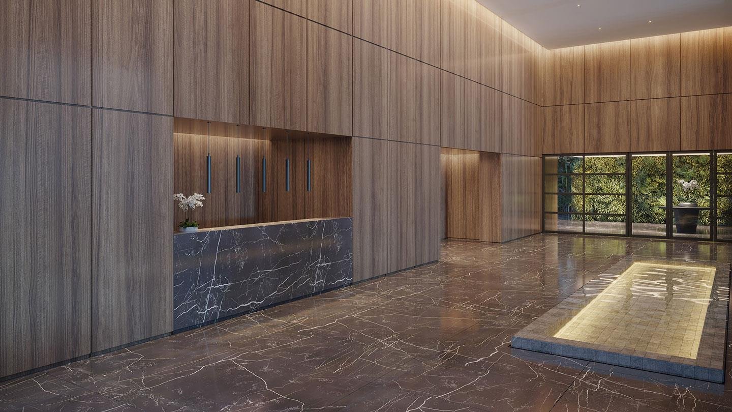 Perspectiva do Living