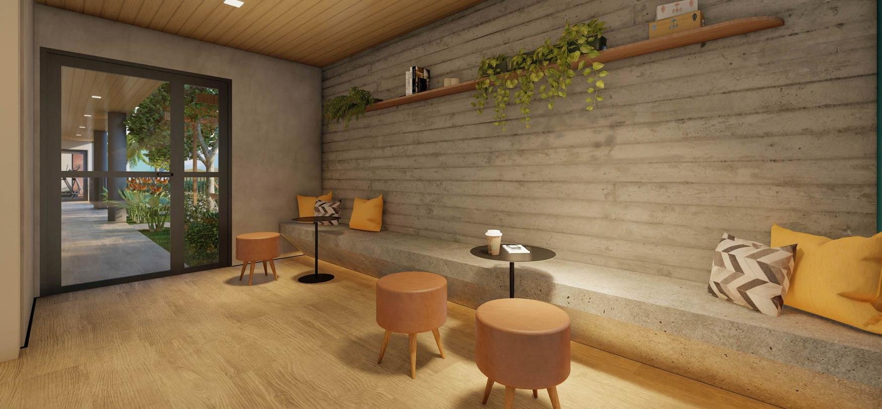 Perspectiva do Living