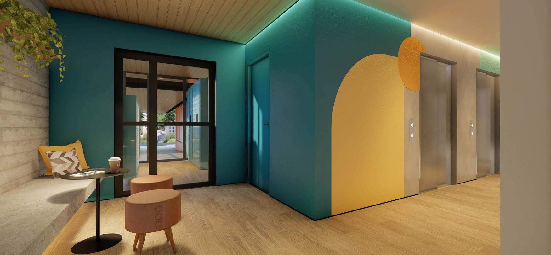 Perspectiva do Living