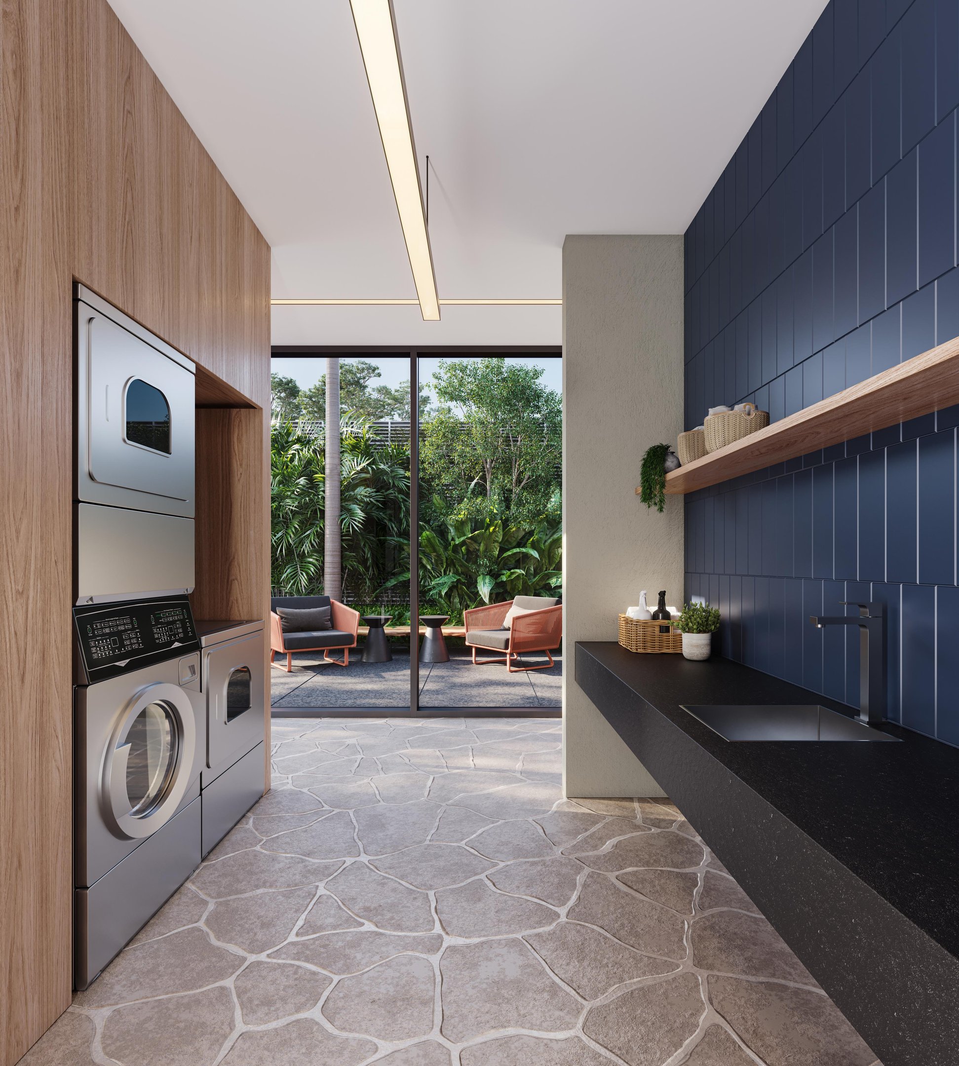 Perspectiva do Living