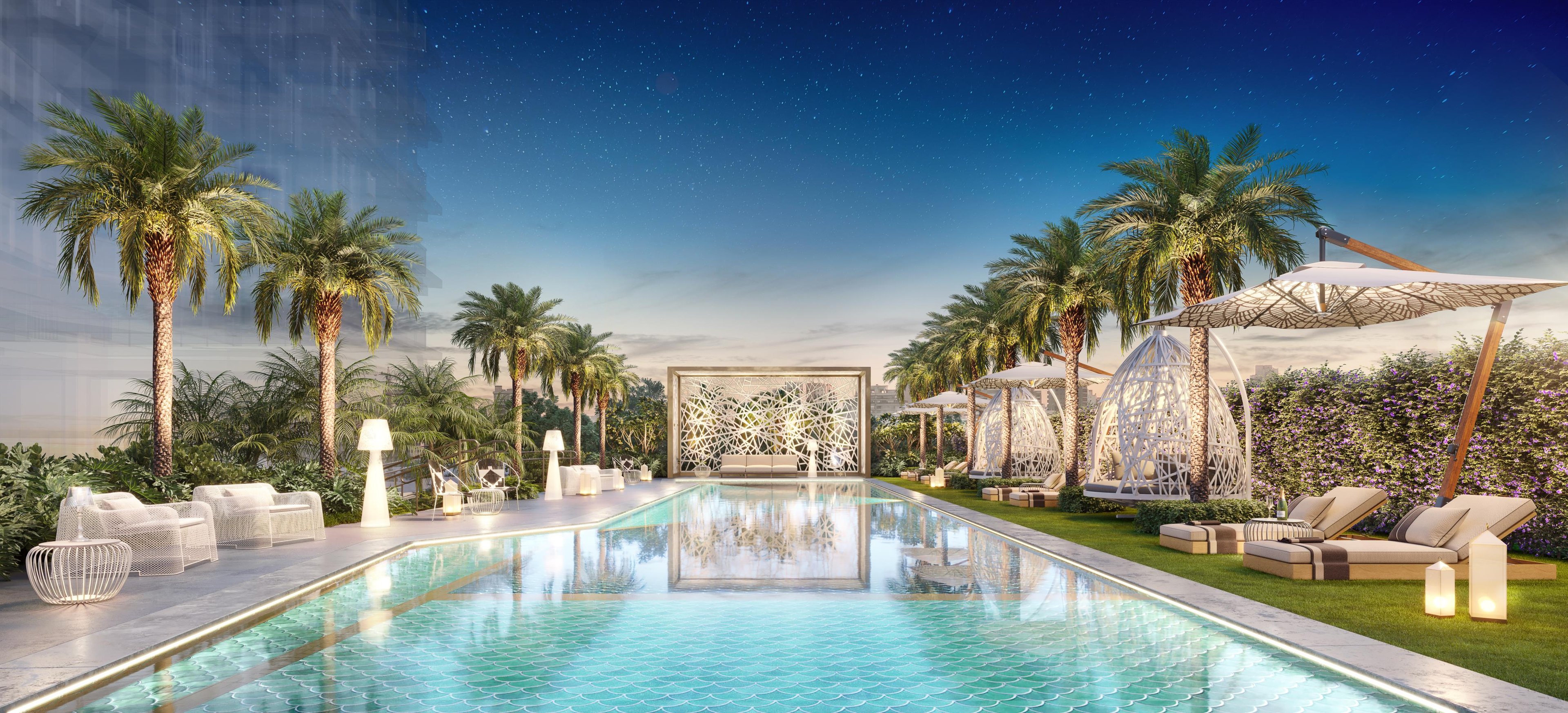 Perspectiva da Área de Lazer