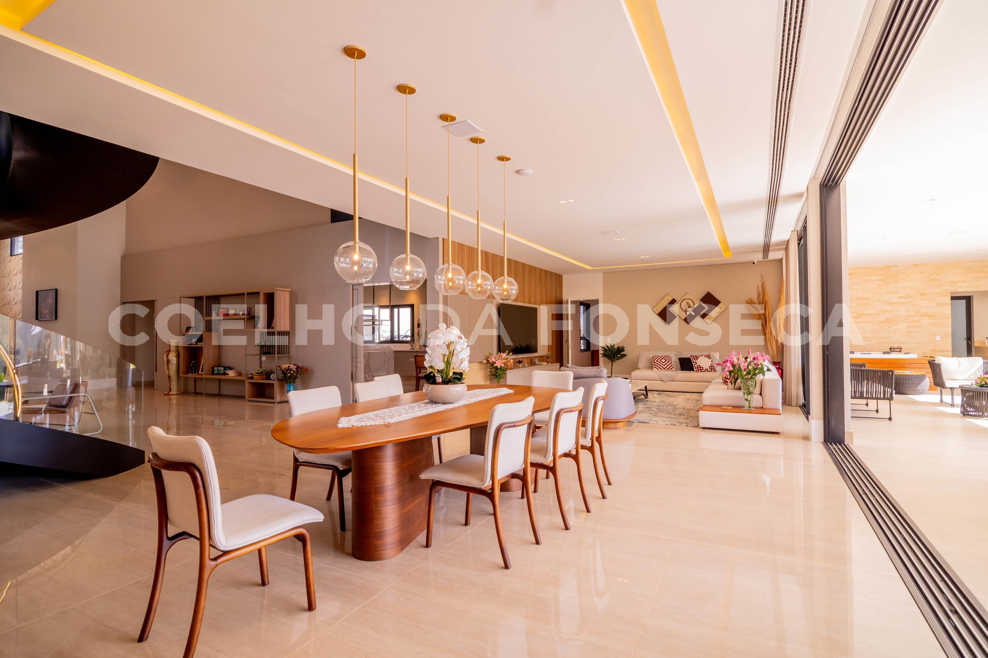 Sala de Estar e Jantar