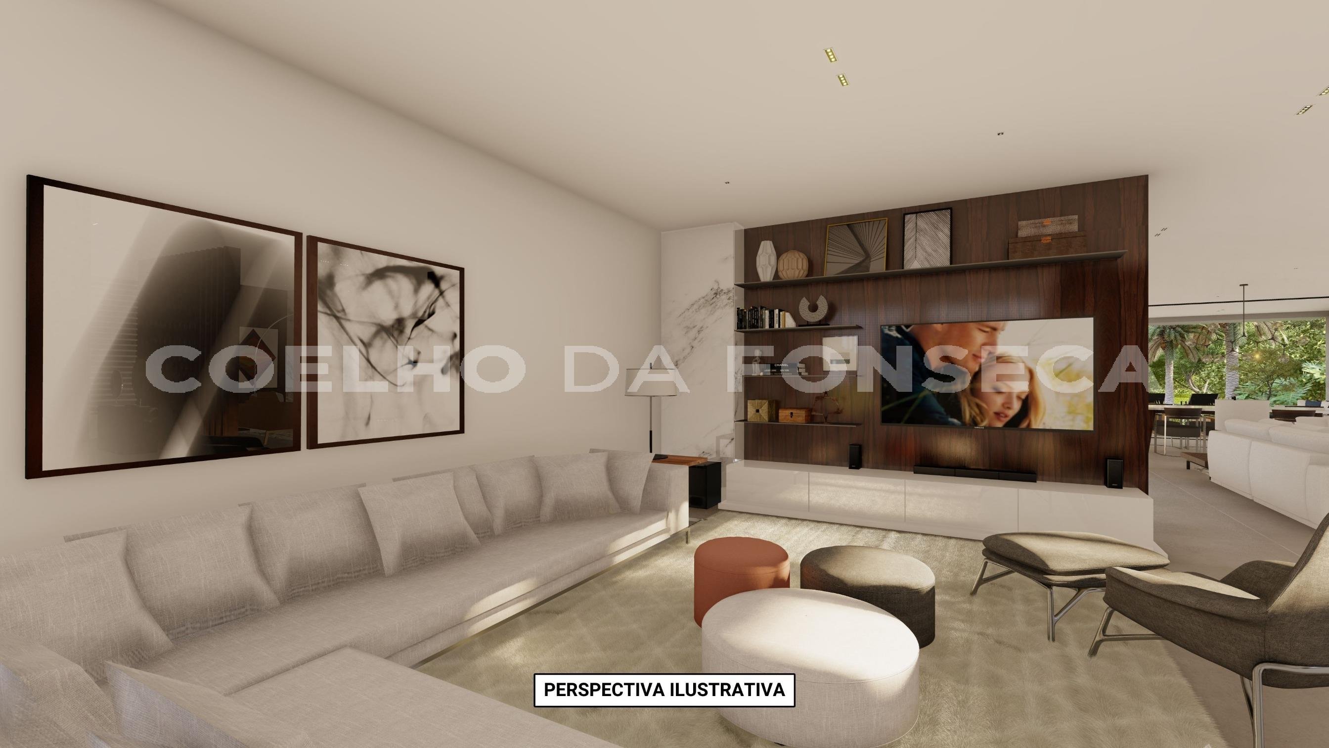 Perspectiva do Living