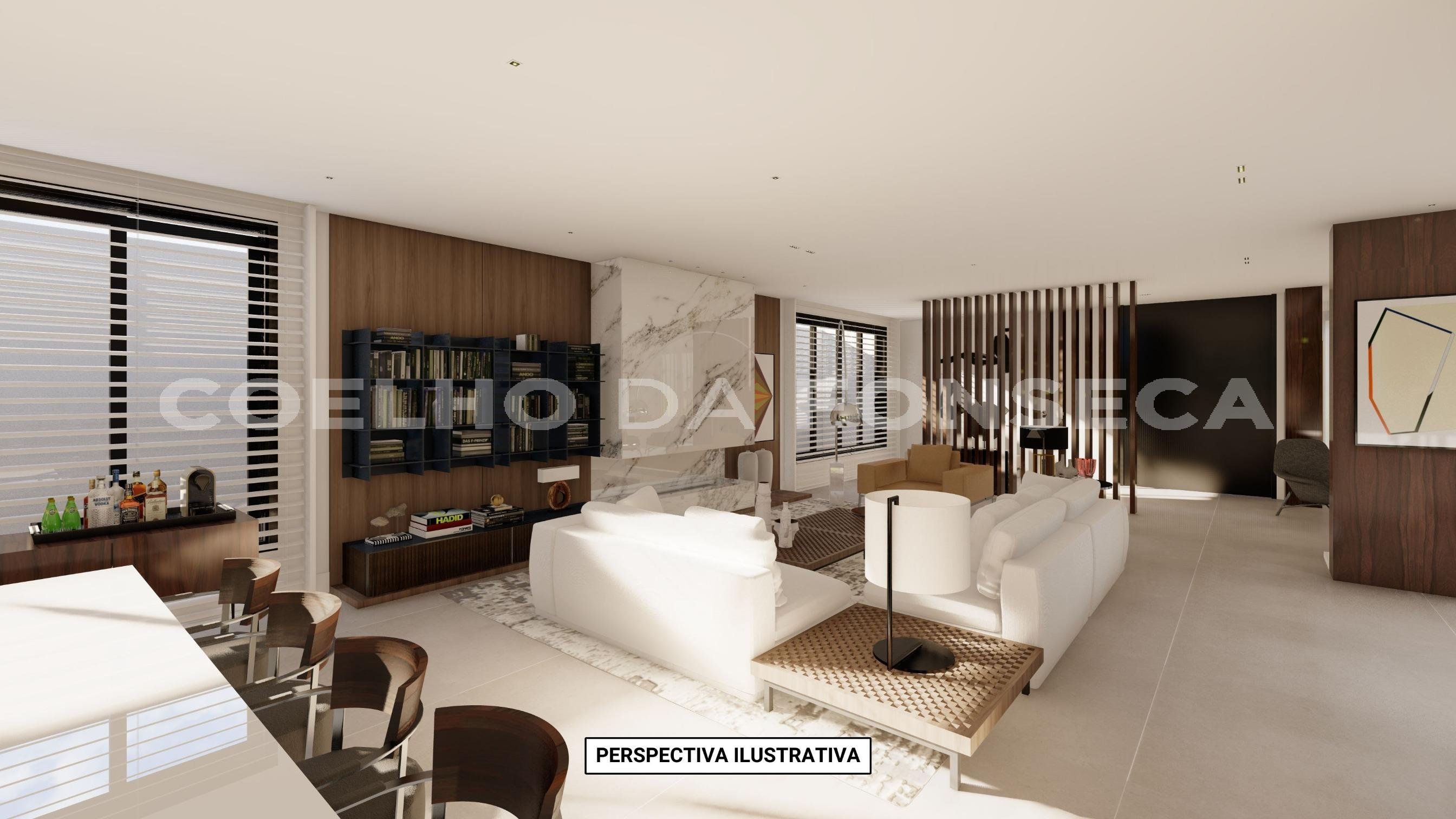 Perspectiva do Living