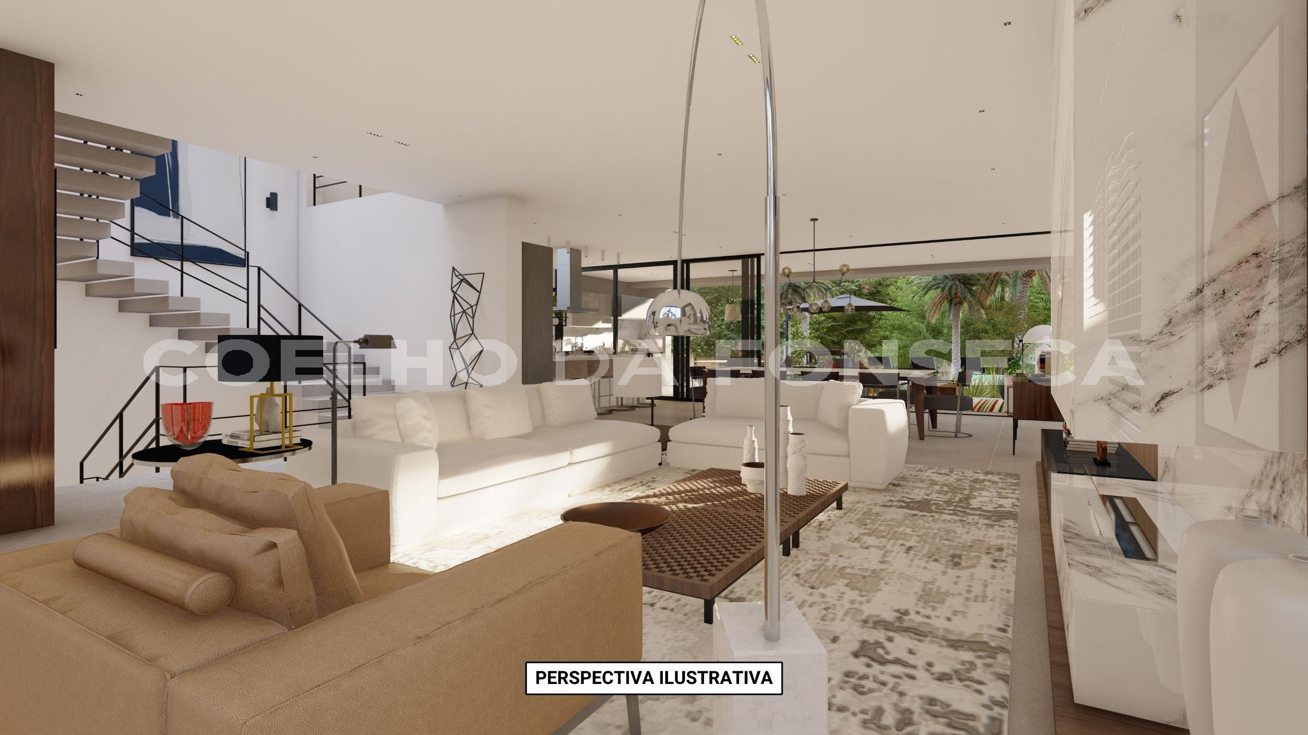 Perspectiva do Living