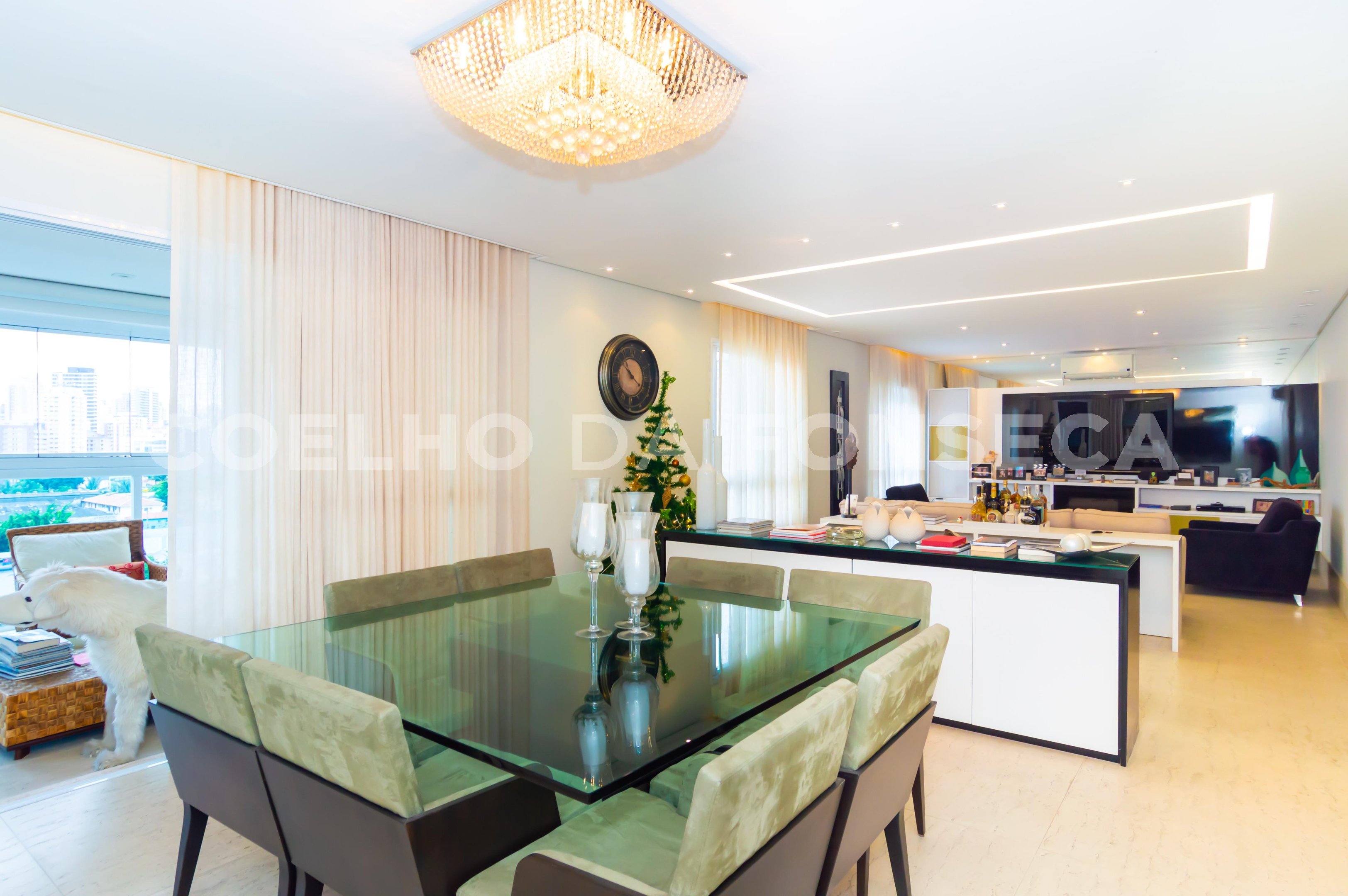 Sala de Estar e Jantar